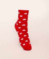 Meia-Feminina-Cano-Alto-Estampada-Coracoes-Vermelha-9972130-Vermelho_1