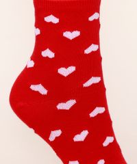Meia-Feminina-Cano-Alto-Estampada-Coracoes-Vermelha-9972130-Vermelho_4
