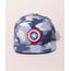 Bone-Infantil-Capitao-America-Estampado-Camuflado-Aba-Reta-Azul-9975351-Azul_1
