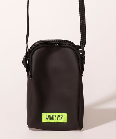 Bolsa-Masculina-Shoulder-Bag-Emborrachada-com-Ziper-Preta-9973356-Preto_1