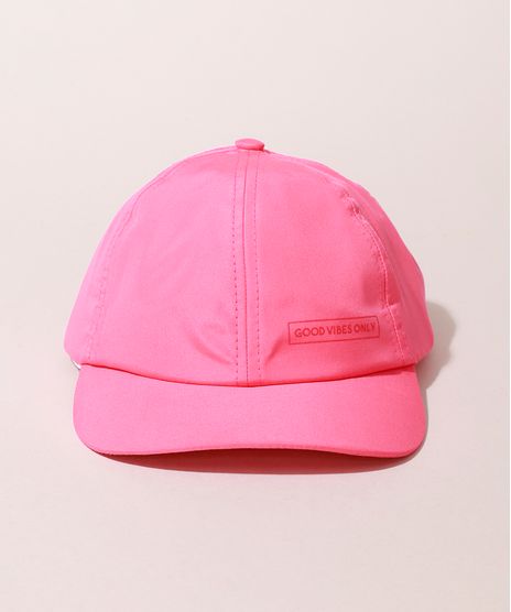Bone-Infantil--Good-Vibes-Only--Aba-Curva-Rosa-Neon-9975030-Rosa_Neon_1
