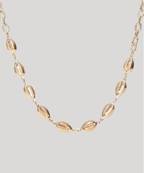 Gargantilha-Choker-Feminina-Buzios-Dourada-9975315-Dourado_1