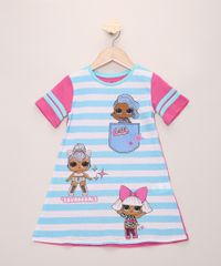 Camisola-Infantil-LOL-Surprise-Listrada-Manga-Curta-Pink-9964004-Pink_1