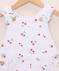 Jardineira-de-Sarja-Infantil-Estampada-de-Cerejas-com-Babado-e-Bolso-Branca-9965549-Branco_3