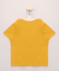 Camiseta-Infantil-Garfield-Manga-Curta-Amarela-9971553-Amarelo_3