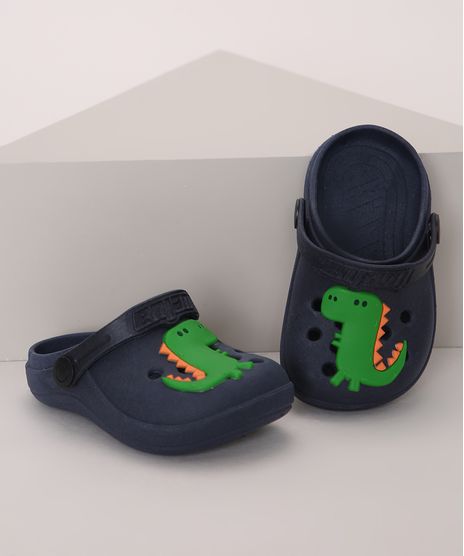 Babuche-Infantil-LueLua-Dinossauro-Azul-Marinho-9974383-Azul_Marinho_1