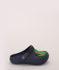 Babuche-Infantil-LueLua-Dinossauro-Azul-Marinho-9974383-Azul_Marinho_2