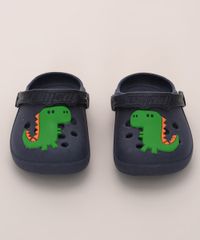 Babuche-Infantil-LueLua-Dinossauro-Azul-Marinho-9974383-Azul_Marinho_5