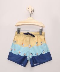 Bermuda-Surf-Infantil-Estampada-Tubaroes-Multicor-9963188-Multicor_1