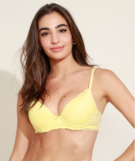 Sutia-Microfibra-com-Detalhe-em-Renda-e-Bojo-e-Aro-Amarelo-9964723-Amarelo_1