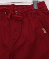 Bermuda-de-Sarja-Infantil-Estampada-Geometrica-com-Bolsos-e-Cordao-Vinho-9970930-Vinho_3