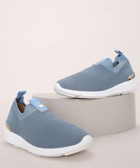 Tenis-Feminino-Bebece-Knit-Azul-9971193-Azul_1 Tenis-Feminino-Bebece-Knit-Azul-9971193-Azul_1