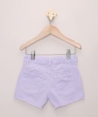 Short-de-Sarja-Infantil-com-Barra-Desfiada-e-Bolsos-Lilas-9967111-Lilas_2