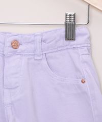 Short-de-Sarja-Infantil-com-Barra-Desfiada-e-Bolsos-Lilas-9967111-Lilas_3