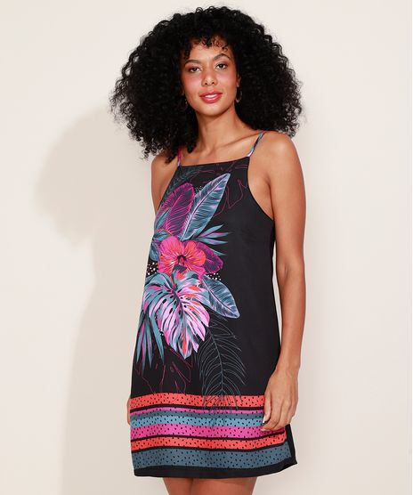 Vestido-Feminino-Curto-Halter-Neck-Floral-Tropical-Alca-Fina-Preto-9968794-Preto_1