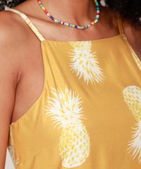 Vestido-Feminino-Curto-Halter-Neck-Estampado-de-Abacaxi-Alca-Fina-Amarelo-9968795-Amarelo_4