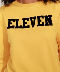 Blusao-de-Moletom-Feminino-Eleven-Stranger-Things-Flocado-Decote-Redondo-Mostarda-9974567-Mostarda_2