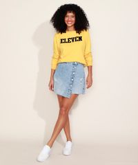 Blusao-de-Moletom-Feminino-Eleven-Stranger-Things-Flocado-Decote-Redondo-Mostarda-9974567-Mostarda_6