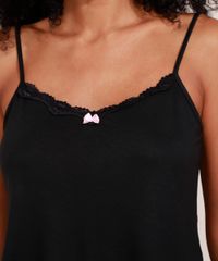 Short-Doll-Feminino-com-Renda-e-Estampa-de-Poa-Alca-Fina-Preto-9968696-Preto_4