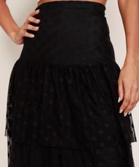 Saia-de-Tule-Feminina-Midi-Poa-em-Camadas-com-Babado-Preta-9973119-Preto_4