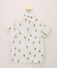 Camisa-Infantil-Estampada-de-Abacaxis-e-Chevron-Manga-Curta-Dobrada-Off-White-9966382-Off_White_2
