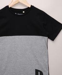 Camiseta-Juvenil-PlayStation-Manga-Curta-Preta-9970814-Preto_4