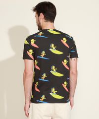 Camiseta-Masculina-Estampada-Os-Simpsons-Surf-Manga-Curta-Gola-Careca-Preta-9965552-Preto_2