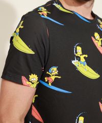 Camiseta-Masculina-Estampada-Os-Simpsons-Surf-Manga-Curta-Gola-Careca-Preta-9965552-Preto_4