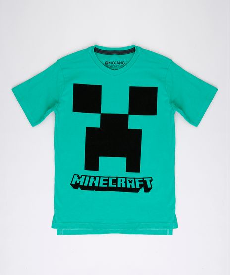 Camiseta-Infantil-Creeper-Minecraft-Manga-Curta-Gola-Careca-Verde-9779588-Verde_1