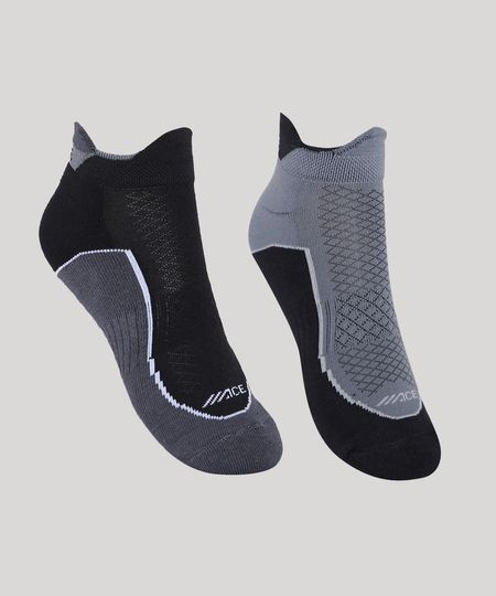 Kit-de-2-Meias-Masculino-Esportivo-Ace-Running-Cano-Baixo-Chumbo-9944796-Chumbo_1