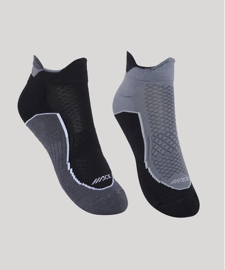 Kit-de-2-Meias-Masculino-Esportivo-Ace-Running-Cano-Baixo-Chumbo-9944796-Chumbo_1