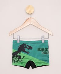 Sunga-Infantil-Jurassic-Park-Boxer-Protecao-UV50--Verde-9966219-Verde_1