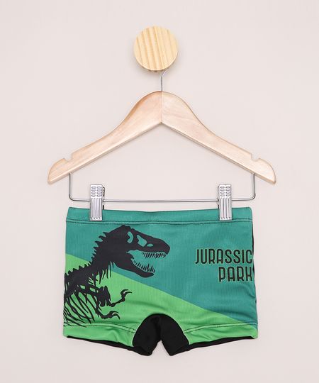 Sunga-Infantil-Jurassic-Park-Boxer-Protecao-UV50--Verde-9966219-Verde_1