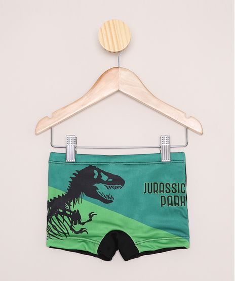 Sunga-Infantil-Jurassic-Park-Boxer-Protecao-UV50--Verde-9966219-Verde_1