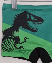 Sunga-Infantil-Jurassic-Park-Boxer-Protecao-UV50--Verde-9966219-Verde_2