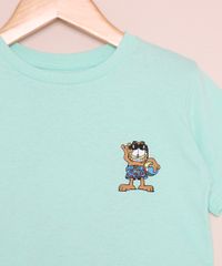 Camiseta-Infantil-Garfield-Manga-Curta-Verde-Agua-9970467-Verde_Agua_3