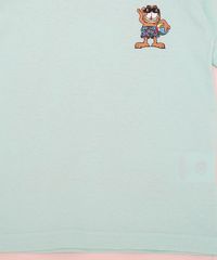Camiseta-Infantil-Garfield-Manga-Curta-Verde-Agua-9970467-Verde_Agua_4