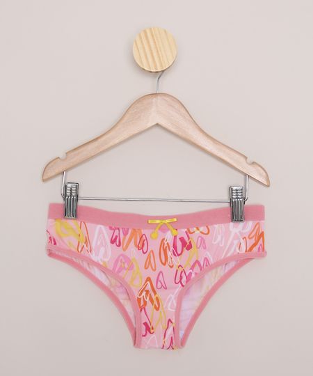 Calcinha-Juvenil-DeMillus-Biquini-Estampada-de-Coracoes-com-Lacinho-Rosa-9972597-Rosa_1