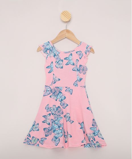 Vestido-Infantil-Estampado-Borboletas-Rosa-9966436-Rosa_1