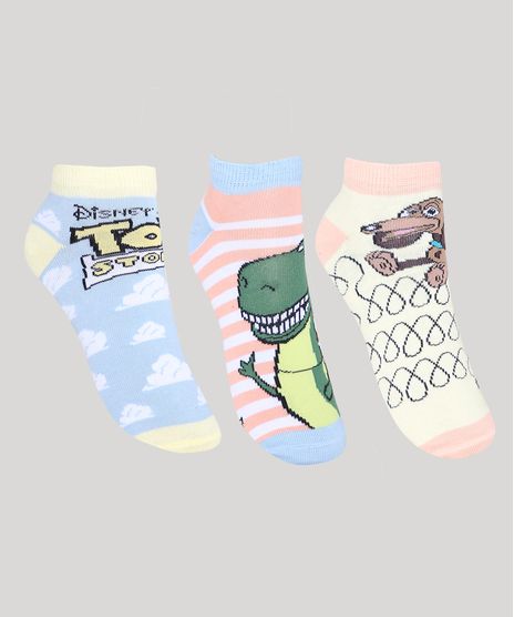 Kit-de-3-Meias-Feminino-Tony-Stony-Cano-Baixo-Multicor-9970900-Multicor_1