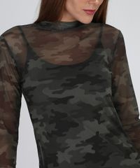 Vestido-de-Tule-Feminino-Curto-Estampado-Camuflado-Manga-Longa-Gola-Alta-Verde-Militar-9945931-Verde_Militar_4