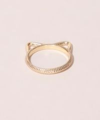 Anel-Feminino-Formato-de-Gatinho-Dourado-9975314-Dourado_3
