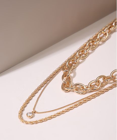 Kit-de-Tres-Colares-Femininos-com-Correntes-Variadas-Dourado-9962020-Dourado_1