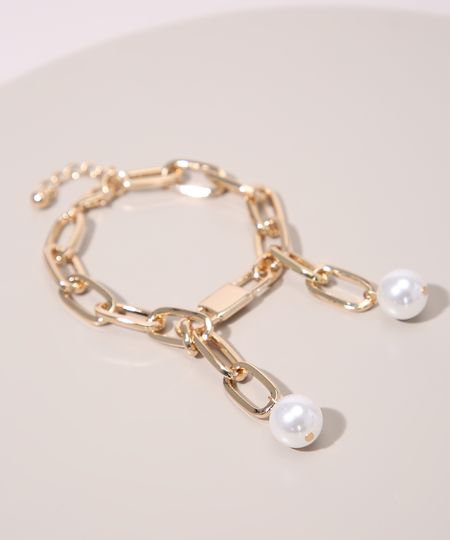 Pulseira-Feminina-com-Corrente-e-Perolas-Dourada-9962062-Dourado_1