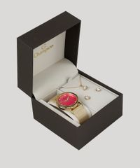 Kit-de-Relogio-Analogico-Champion-Feminino---Brinco---Colar---CN29034J-Dourado-9044998-Dourado_1