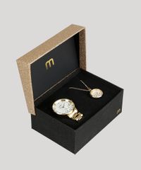 Kit-de-Relogio-Analogico-Mondaine-Feminino---Colar---53571LPMVDE1K-Dourado-8904690-Dourado_1
