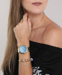 Kit-de-Relogio-Analogico-Mondaine-Feminino---Pulseira---53533LPMVDE3K-Dourado-8905108-Dourado_2