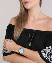 Kit-de-Relogio-Analogico-Mondaine-Feminino---Colar---53534LPMVDE2K-Dourado-8905214-Dourado_2