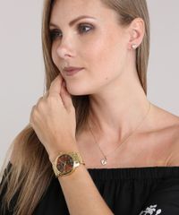 Kit-de-Relogio-Analogico-Lince-Feminino---Brinco---Colar---LRG4453L-KT54M2KX-Dourado-8901717-Dourado_2