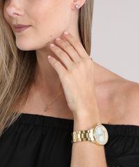 Kit-de-Relogio-Analogico-Lince-Feminino---Brinco---Colar---LRG4339L-KD08S2KX-Dourado-8901776-Dourado_2